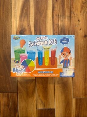 NEW Blippi My First Science Kit – Color Mixing Fun